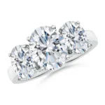 Three Stone Diamond Ring 3.3/4CTW