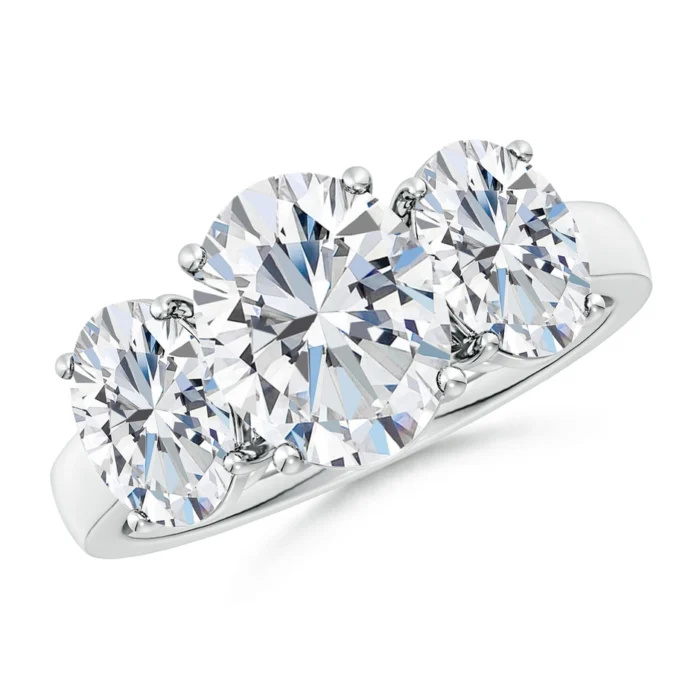 Three Stone Diamond Ring 3.3/4CTW - Image 1