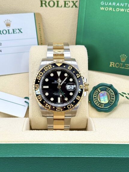 Rolex 40mm 18k Two Tone GMT master II
