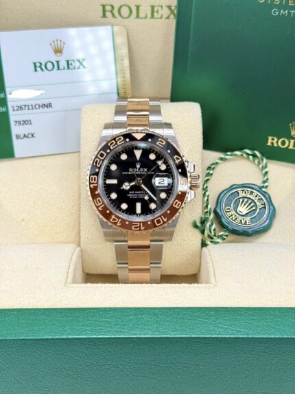 Rolex GMT 18k Everose “Rootbeer”