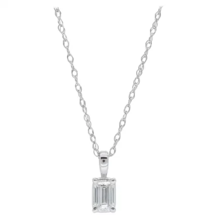 Diamond Solitaire Pendant