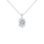 Diamond Solitaire Pendant 2.08CTW