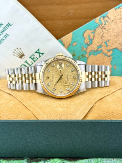 Rolex 36mm Two Tone Datejust