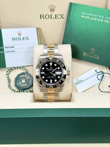 Rolex 40mm 18k Two Tone GMT master II