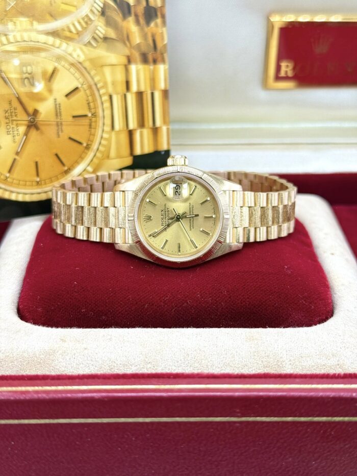 Rolex 26mm 18k gold ladies President - Image 1