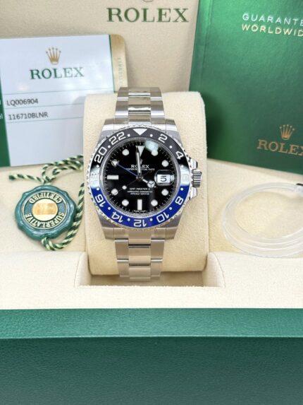 Rolex NOS 40mm GMT Master II “Batman”