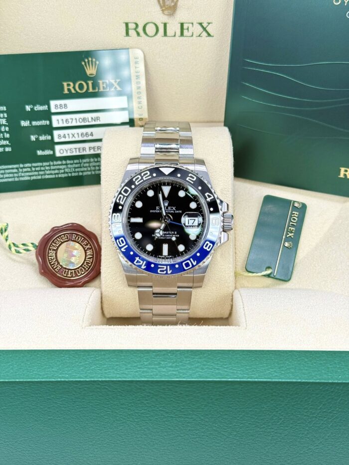 Rolex 40mm GMT Master II “Batman” - Image 1
