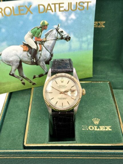 Rolex 36mm Datejust 18k Two Tone 