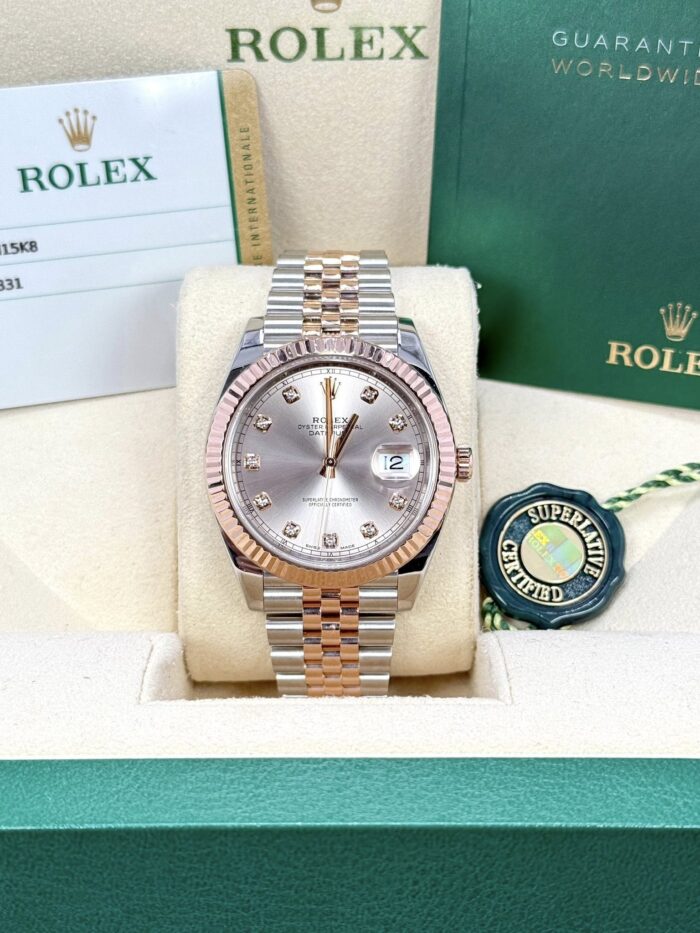 Rolex 41mm Everose gold DateJust  - Image 1