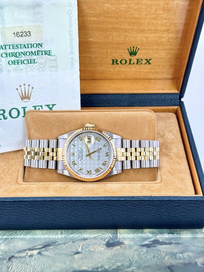 Rolex 36mm 18k Two Tone Datejust  - Image 1