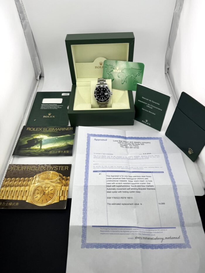 Rolex 40mm Steel Submariner  - Image 4
