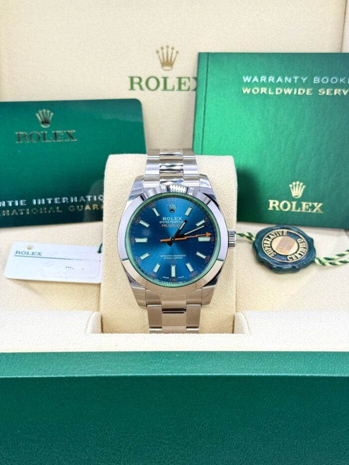 Rolex 40mm Blue/Green Milgauss  - Image 1