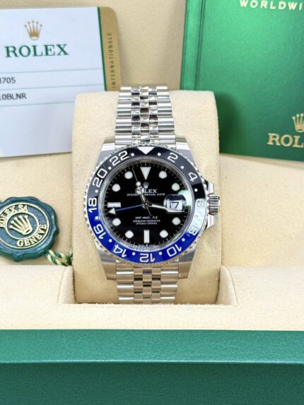 Rolex 40mm GMT Master II “Batgirl”