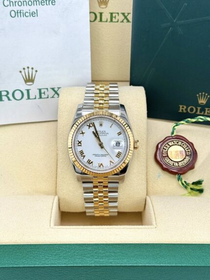 Rolex 36mm Two Tone Datejust 