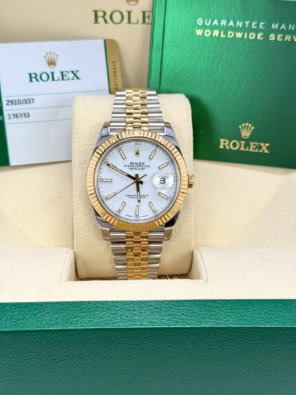 Rolex 41mm Two Tone Datejust 