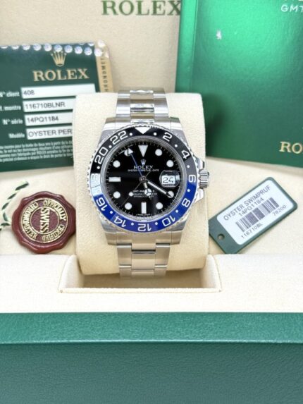 40mm GMT Master II “Batman