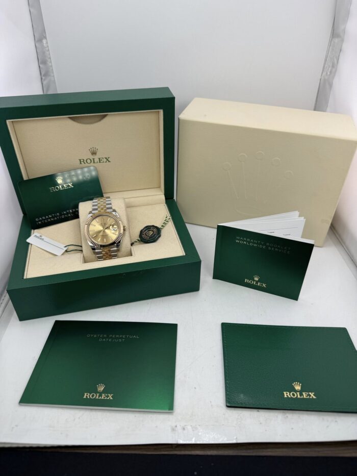 Rolex 41mm Two Tone Datejust - Image 4