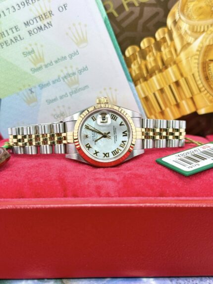 Rolex 26mm two tone MOP Datejust 
