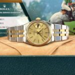 36mm Two Tone Date-just Oysterquartz 