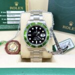 Rolex 40mm Steel Submariner “Kermit”