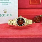 Rolex 26mm 18k gold ladies President