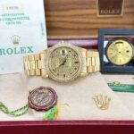 Rolex 36mm 18k Gold Day Date President 