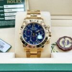 Rolex Blue Racing Daytona Solid 18k gold 