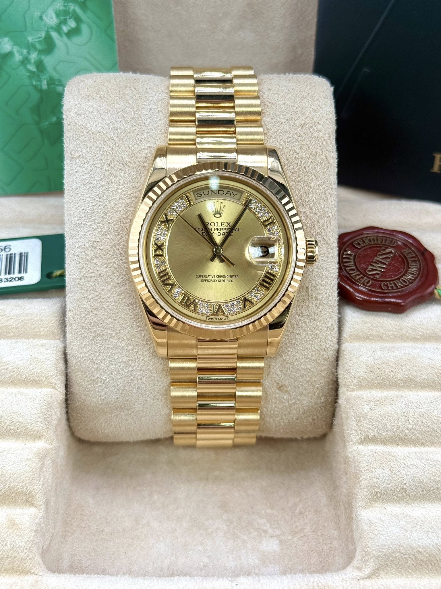 700155077_981544651293010_1081720650576999648_n 36mm Rolex Myriad Day Date President - Image 1