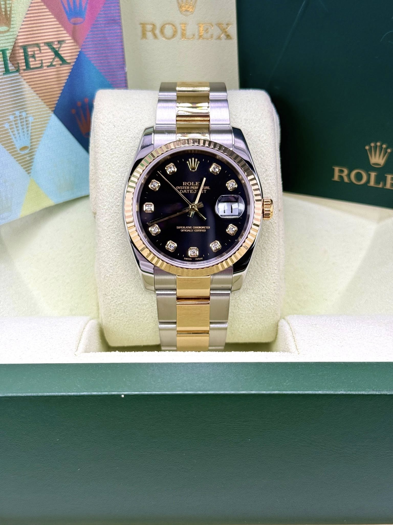 713703369_997919609655514_3855955239703655718_n Rolex 36mm Two Tone Datejust - Image 1