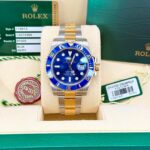Rolex 40mm Ceramic Bluesy 18k Two Tone 