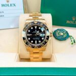 Rolex Solid 18k Gold 40mm GMT Master II 